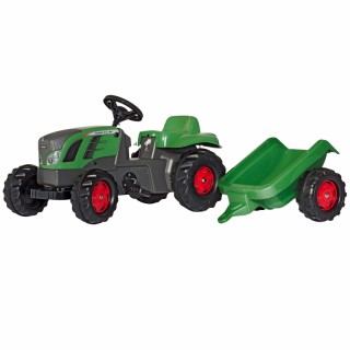 Minamas traktorius su priekaba - vaikams nuo 2,5 iki 5 metų | rollyKid Fendt 516 | Rolly Toys